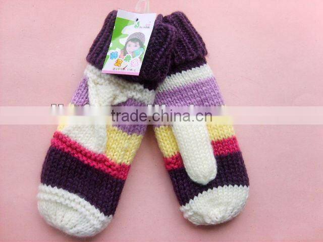 Newest! Fashionable Girls' winter gloves