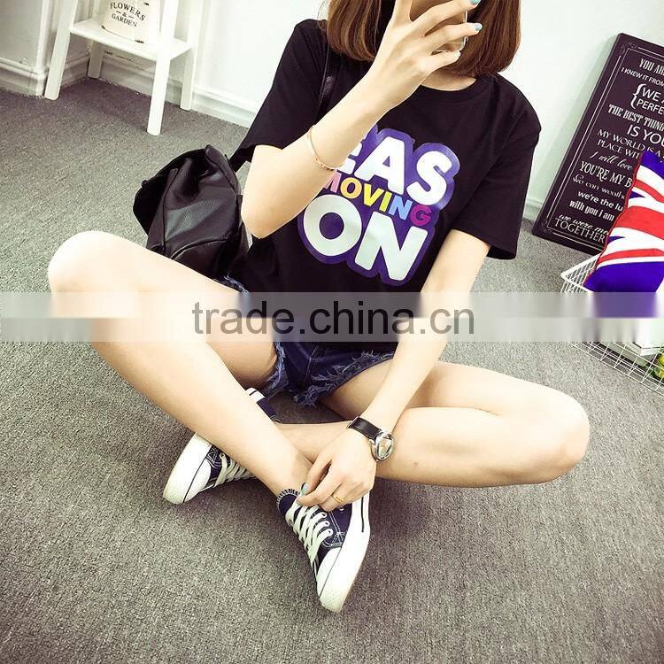 High quality new model women's brand t-shirt for women
