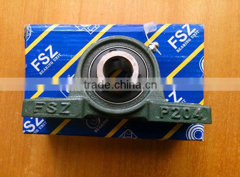 Gold Alibaba Supplier high rotation speed housed pillow block bearing UCP204