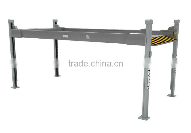 Removable hydraulic car lifts for home garages