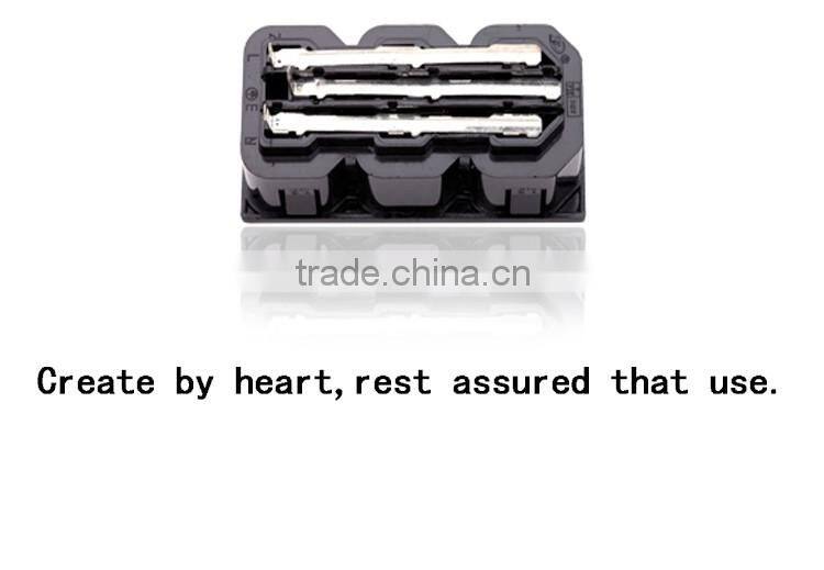 universal multi 3 gangs multiple plug socket