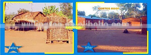 colour steel Roof and step tile making machine