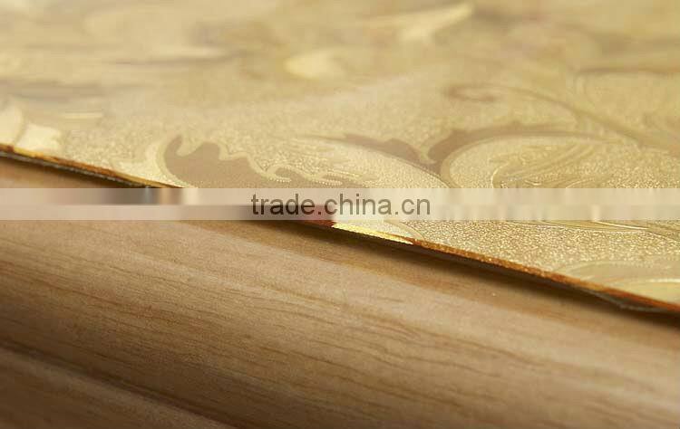 2013 New designed like satin rose embroidery table cloth