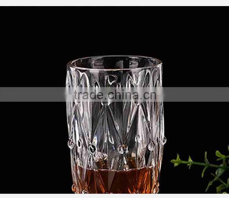 Machine made personalized clear 210ml champagne glass