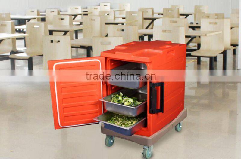 Insulated Plastic Food Carrier with 5 Pans