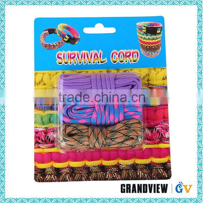 Factory direct sales fashion climbing & hiking rescue survival paracord 550
