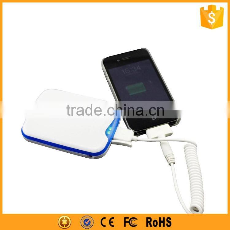 Alibaba in Russian 5000mAh Power Bank Portable Charger Rechargeable Battery Charger for Smart Phone