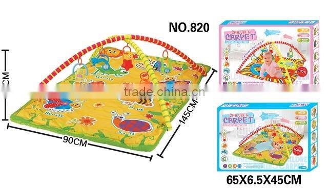 Animal Shape Baby Play Mat Baby Play Carpet toys With Rattle