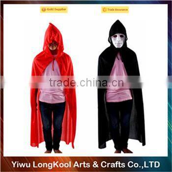 Wholesale children halloween cosplay cape dresses costume hairdressing cape