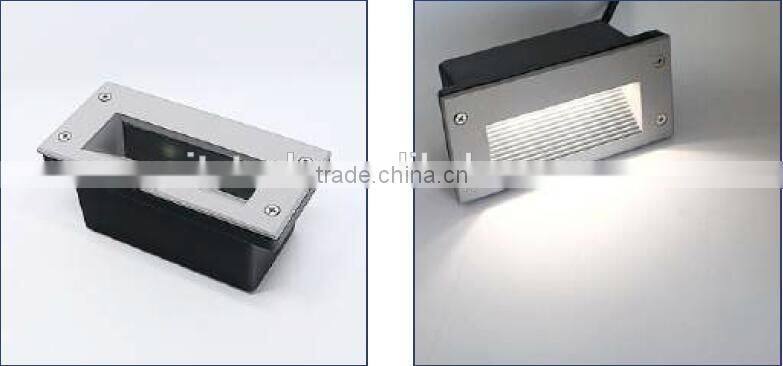 LED cross corridor step light,led grilled wall light,outdoor corner wall lamp ,IP65,surface mounted