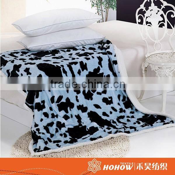 100% polyester high quality polar fleece blanket