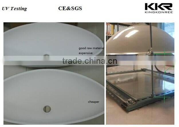 Wholesale Modern Stone Square Freestanding Bathtub
