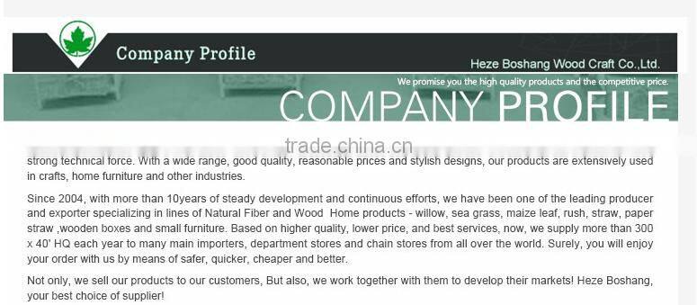 Boshang Paint Wood Furniture Storage Display Rack