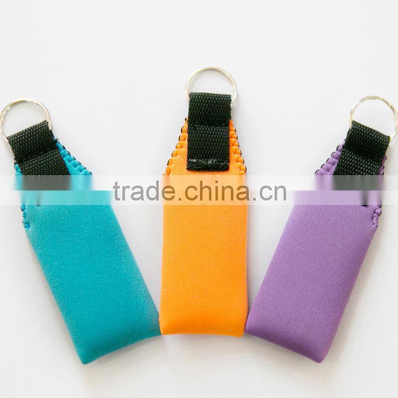 Wholesale cheap neoprene key holder lightweight key holder for kids