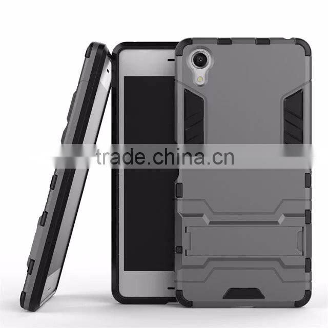 Samco Hybrid TPU PC Kiskctand Phone Case for Sony Xperia X Performance Case