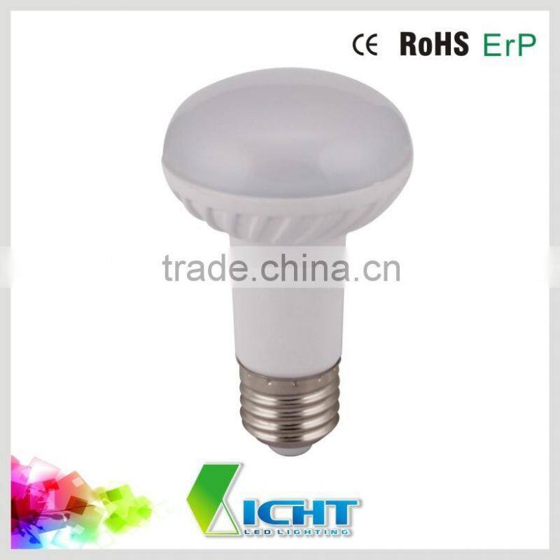 plastic smd 640lm R63 e27 8w led bulbs
