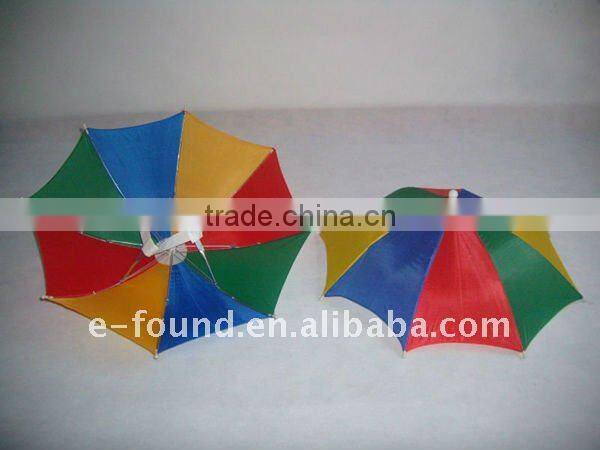 Square Flag Head Hat Umbrella