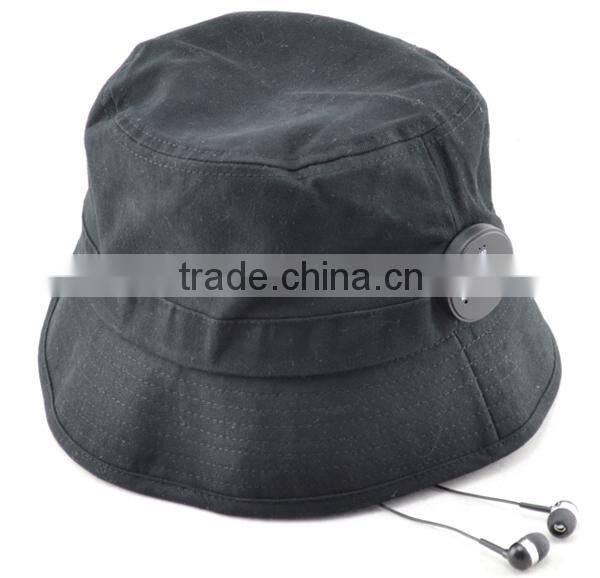 fashion adult unisex frayed bluetooth sun helmet