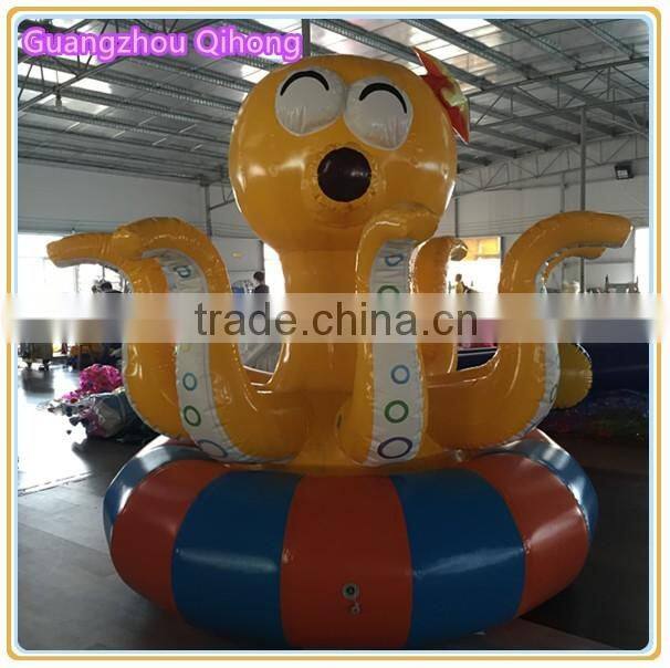 giant inflatable water blob catapult inflatsble pillow trampoline lake river toys adventure water sport game for adult and kid