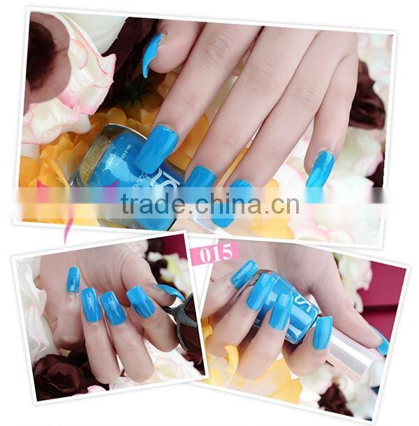 2015 fashion nail polish with 34 colors