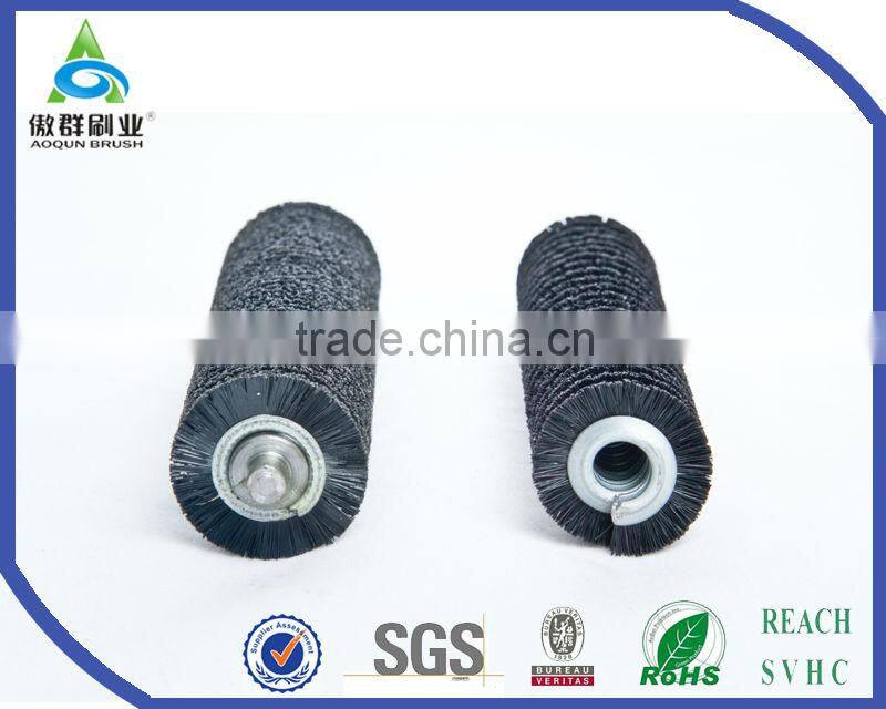 Nylon Roller Screw Rotary Brush Conveyor Chain Brush Cleaner