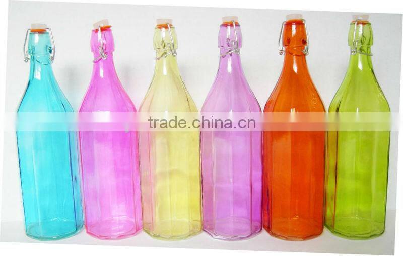 2016 new design glass water milk bottle bottle glass
