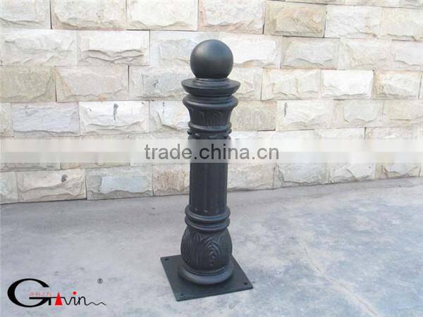 Flexible steel pipe bollard in ground fixing with socket,removable bollard in factory price