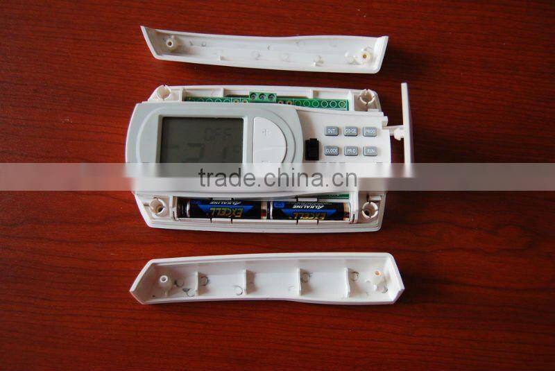 ABS+PC plastic box for temperature controller, electrical housing with battery and button , small enclosure