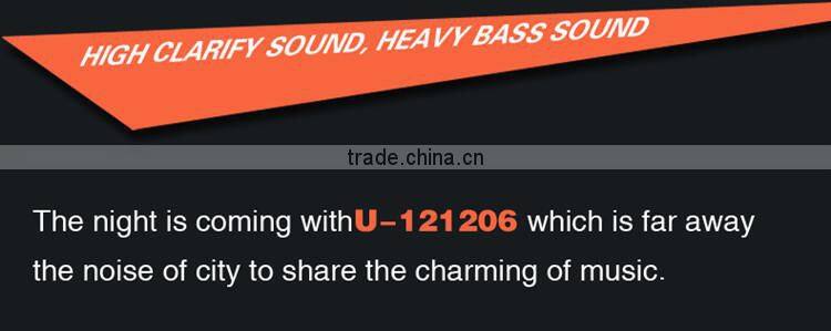 ULDUM clear sound stereo cute cheap handsfree mp3 player earphone