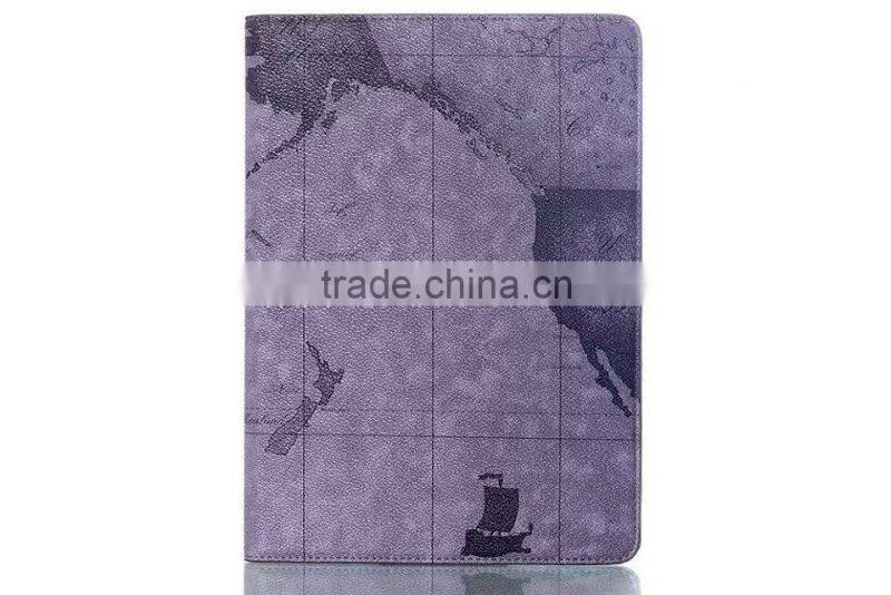Worl map stand flip case for Samsung tab S 10.5