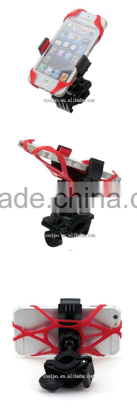 Hot Sale Car Bike Motorcycle Cell Phone Mount For iPhone Samsung Smartphone GPS Universal Bicycle Handlebar Cradle Phone Holder