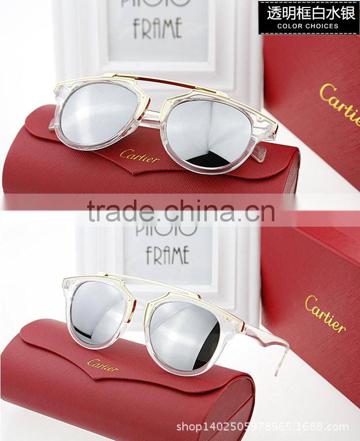 new 2015 sunglasses ms star sunglasses retro sunglasses with color film