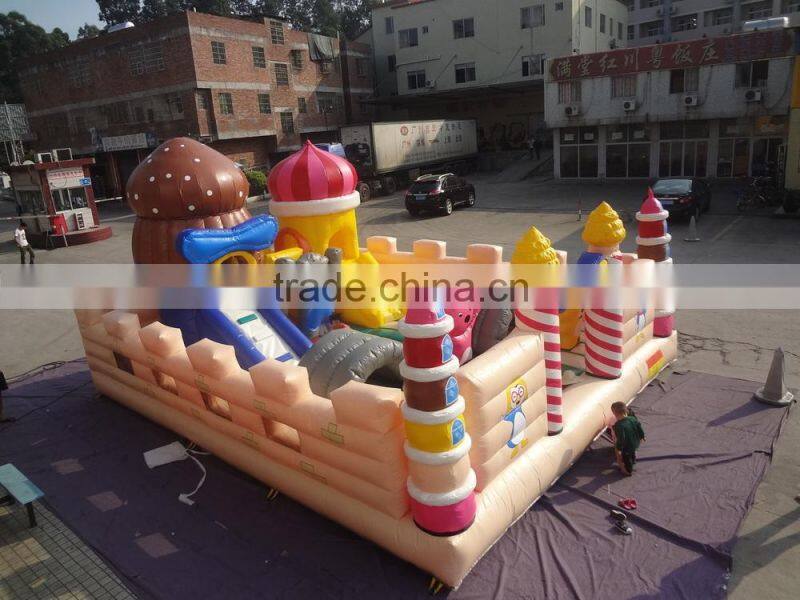 2016 hot kids amusement inflatable water park games