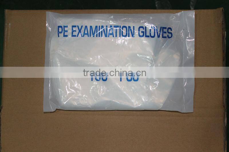 Disposable HDPE , LDPE plastic gloves