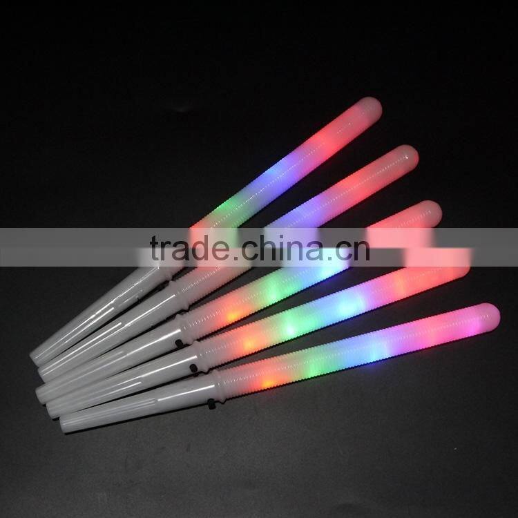 Wisdom Victory 2016 Top quality Customized Kid Favor Colorful Led Cotton Candy SticK Party decorations Led Flashing Cotton Candy