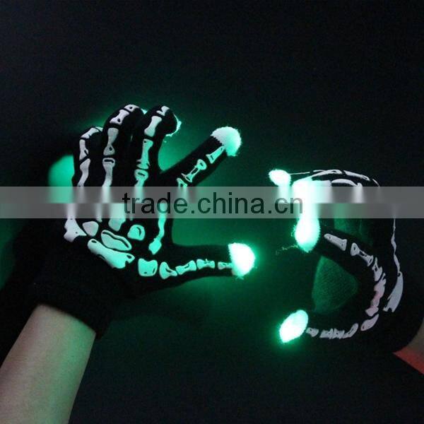 2016 Magic color changing party gloves,light gloves led