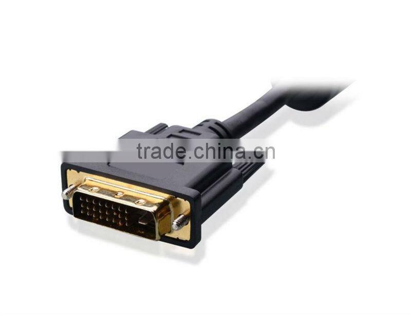 DVI-D Dual Link M/M Cable 10ft, 100% Bare Copper