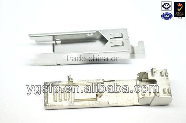 Precision Injection Molding 10G SFP Optical Module Metal Housing Zinc Alloy Price .