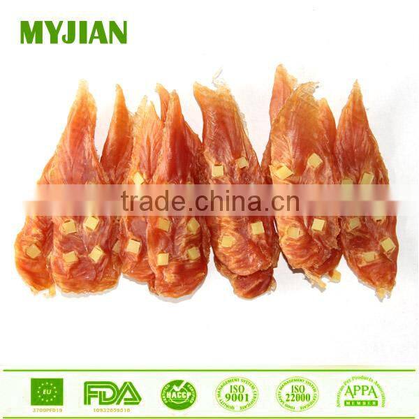 Dry Chicken Jerky Whole Chicken Fillets with Cheese Dog Treats Dog Training Treats Pets and Dogs Food Dog Snacks