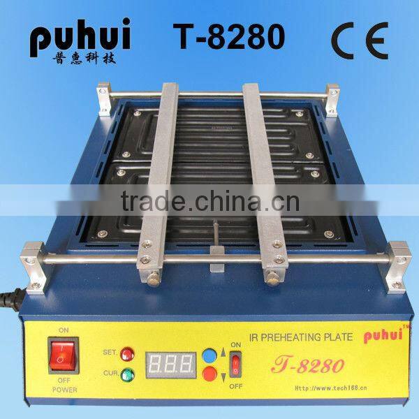 T8280 bga rework station,IR preheating oven, preheater, hot plate,PCB LED repair machine,taian,puhui