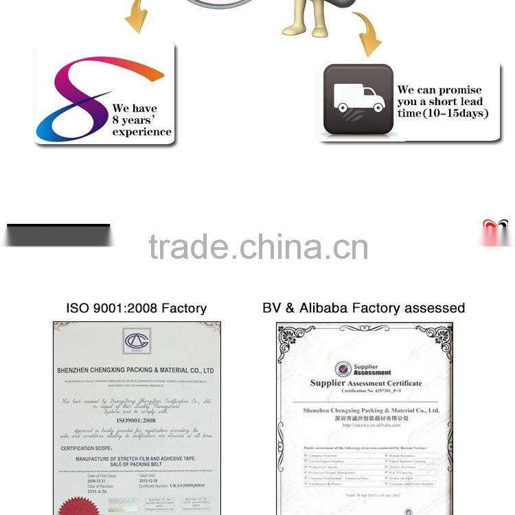 cheap stretch wrap clear extended paper core film