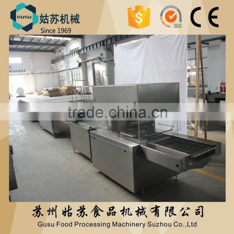TYJ800 chocolate enrobing machine manufacturer 86-18662218656