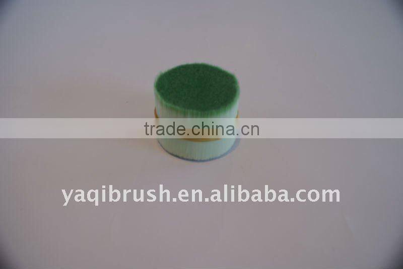 Nylon hair for cosmetic brushes