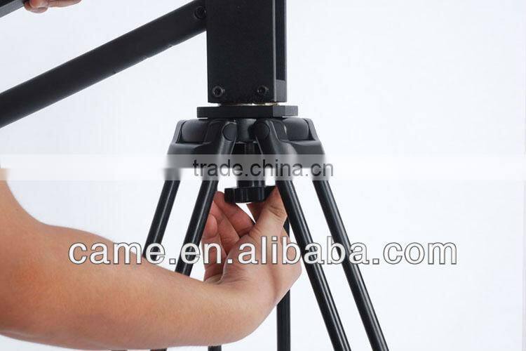 Mini Video Camera Crane Jibs Boom With Pan Head and Tripod head pan head