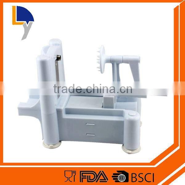 2015 new design spiralizer tri-blade vegetable spiral slicer