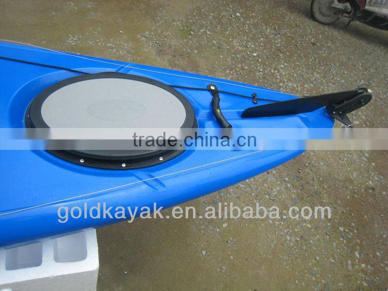 LLDPE one person sit in fishing kayak