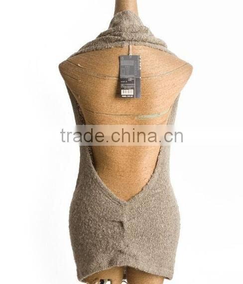 Women dresses 2015 new arrival v neck sweater vest wholesale,sleeveless sweater,wholesale sweater