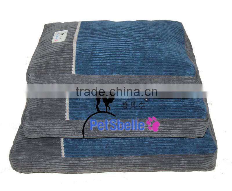Factory price Corduroy pet dog cushion
