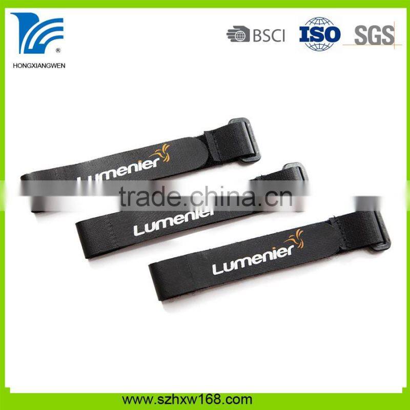 Reusable Double sided HOOK LOOP BATTERY STRAP