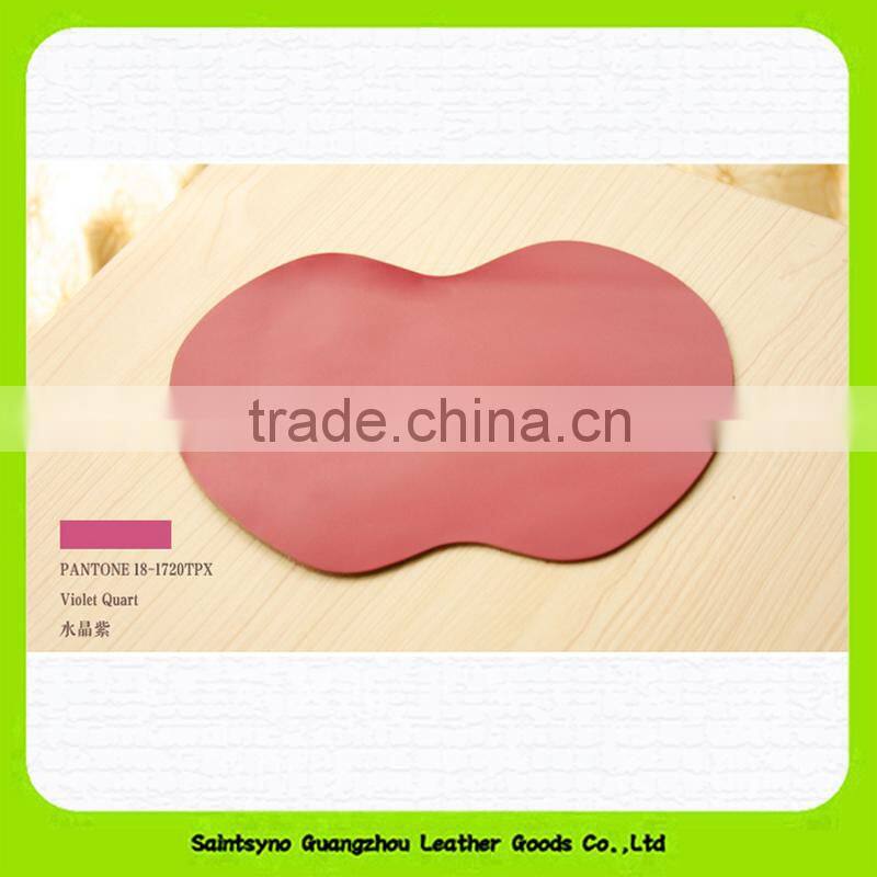 15013 Custom beautiful leather gaming mouse pad